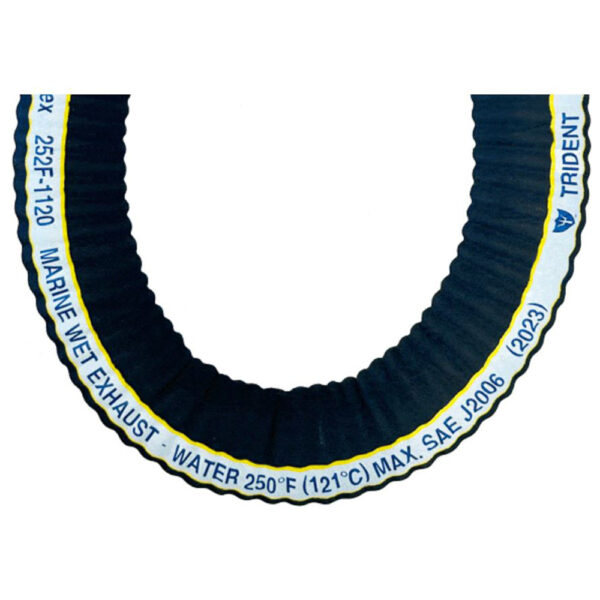 Trident Marine 2" Extra-Flex Corrugated Marine Wet Exhaust Hose - Sold by the Foot - Image 2