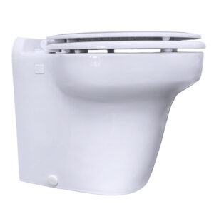 Raritan Comfort Height Marine Elegance w-Pressurized Freshwater & Smart Toilet Control - White - 12V