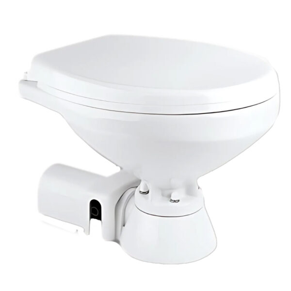 Commodore Electric Marine Toilet - Rear Macerator - Regular Size - Image 2
