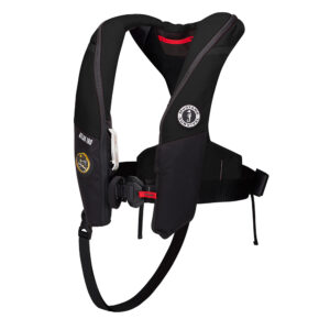 Mustang Atlas 190 DLX Open Ocean Inflatable PFD - Black