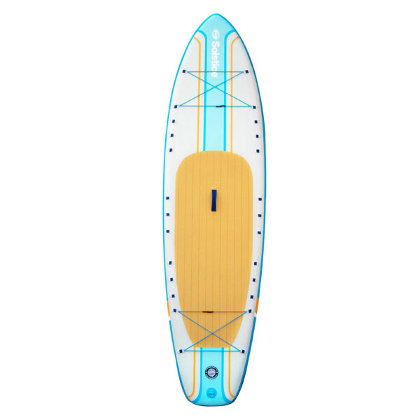 Solstice Watersports 10'6" Rambler Inflatable Stand-Up Paddleboard-Kayak 2-In-1 Kit w-Seat & Convertible Paddle - Orange - Image 2