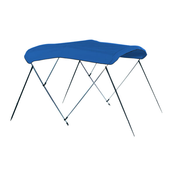 Carver 4 Bow 8' Pontoon Bimini Top w-Boot - Pacific Blue Acrylic