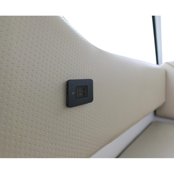 Scanstrut TILE USB-C Interior Charging Socket - 12-24V - Black Bezel - Image 4