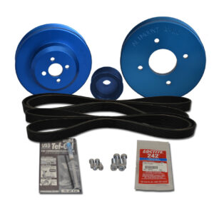 Balmar Pulley Kit f-Yanmar 4JH2-TE, 4JH2-HTE, 4JH2-DTE 4JH2-UTE