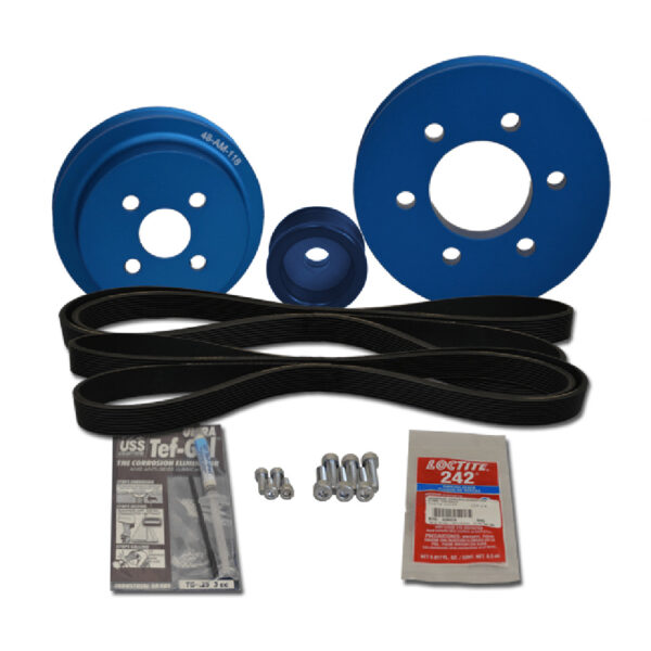 Barlmar Pulley Kit f-Yanmar 4LH-A