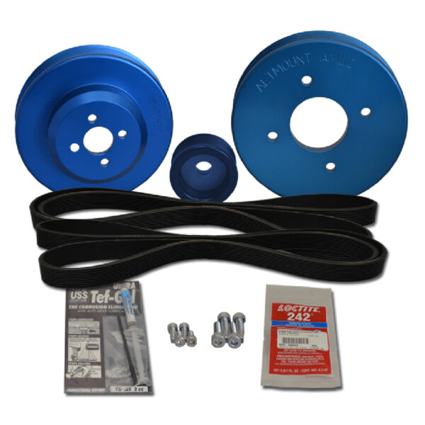 Balmar Pulley Kit f-Yanmar 3JH2-TE, 3JH2-E