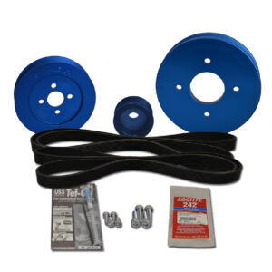 Balmar Pulley Kit f-Yanmar 2GM20-F, 3GM30-F, 3GM-F