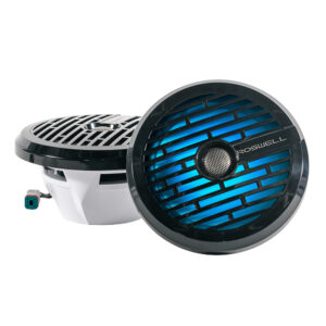 Roswell R1 8 Marine Speakers - Black - 100W RMS & 200W Peak Power