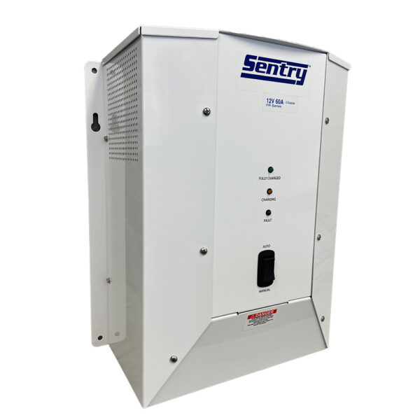 Sentry Marine Battery Charger 115-230V Input 12VDC - 60A - 3-Bank