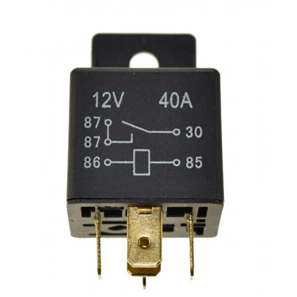 Regitar USA Relay w-Tab f-Most Engines: 30AMP, 5 Terminal, Single Pole-Double Throw