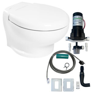 Thetford Nano Eco Compact Toilet Raw Water Kit w-Inlet Pump - 12V