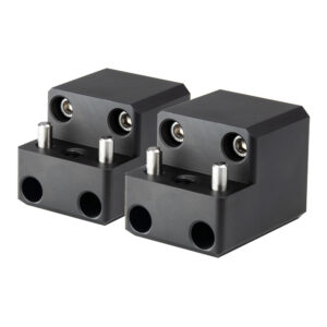 PTM Edge Board Rack Mount - 4 Bolt - Black - Pair