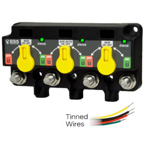 Egis XD Series Triple Flex 2 Relay-ACR-Relay w-Knobs & Tinned Wires