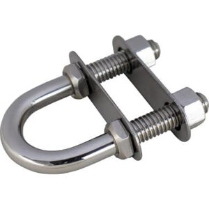 Sea-Dog Bow Eye - Machined 304 Stainless Steel - 3-8" x 3-1-2"