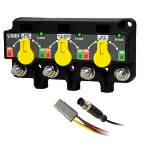 Egis Triple XD - NMEA 2000 - Relay-ACR-Relay w-Knobs - 12 Position DT