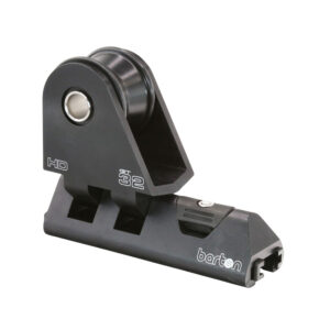 Barton 32mm HD Pin Genoa Car Heavy Duty w-Plunger Stop - Black