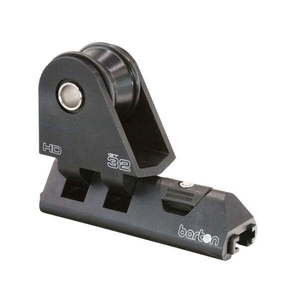 Barton 32mm HD Pin Genoa Car Heavy Duty w-Plunger Stop - Black