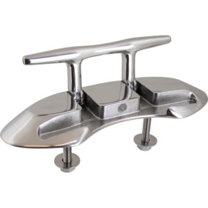 Sea-Dog Folding Stud Mount Cleat - 4-1-2" - Investment Cast 316 Stainless Steel