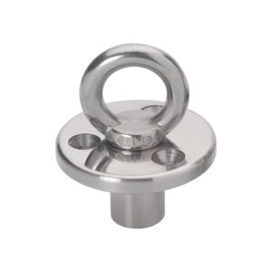 Barton Deck Plate w-Fixing & Eye w-Blanking Plug - M8 Eye