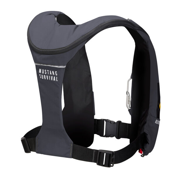Mustang Elite 120 Coastal Inflatable PFD - Admiral Grey - Image 2