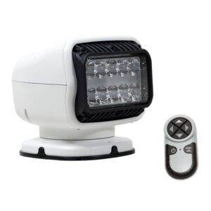 Golight GT Series LED Hybrid Light Permanent Mount w-Handheld Wireless Remote - 12V - White