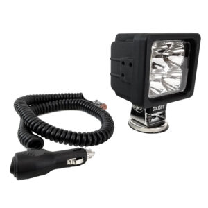 Golight GXL LED Work Light Series Portable Spot Light Magnetic Mount w-No Remote - 12V - Black