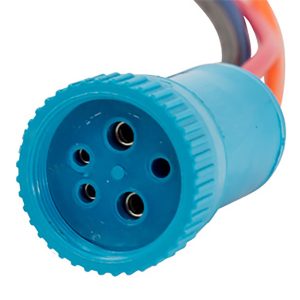 Bluewater 19mm Electronic Deutsch Connector w-4-Wire Pigtail - 1' Lead