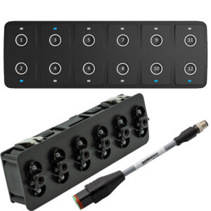 Maretron CKM12 Keypad w-CKM to NMEA 2000 Adapter Cable - 0.2M (Horizontal Orientation)