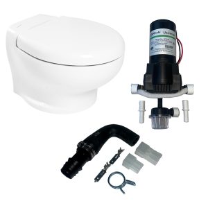 Thetford Nano Eco Compact Toilet Raw Water Kit w-Inlet Pump - 12V